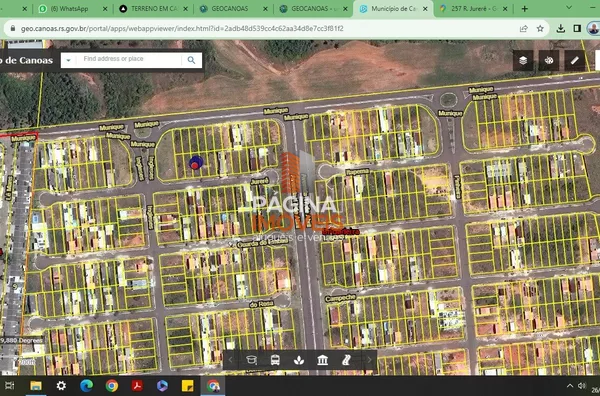Página 1 Imóveis anuncia ótima opção de terreno no Bairro Brigadeira em Canoas/RS. - Foto 3