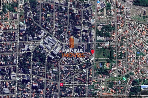Página 1 Imóveis anuncia ótima opção de terreno à venda no bairro Nossa Senhora das Graças em Canoas/RS.