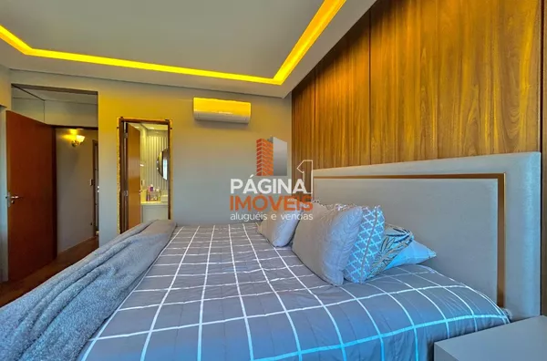 Página 1 Imóveis anuncia excepcional apartamento com 3 suítes e ampla sacada no "Condomínio Residencial São Paulo", bairro Centro em Canoas/RS. - Foto 12