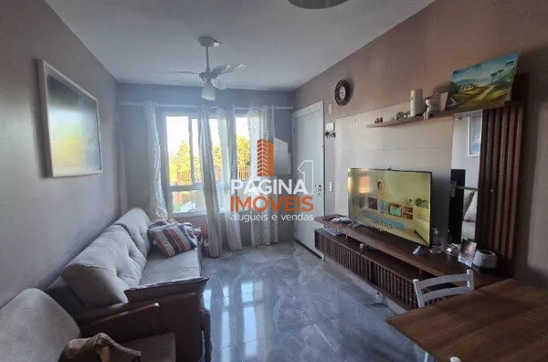 Página 1 Imóveis anuncia apartamento 02 dormitórios, no Condomínio Park Lisboa, no bairro Olaria em Canoas/RS.