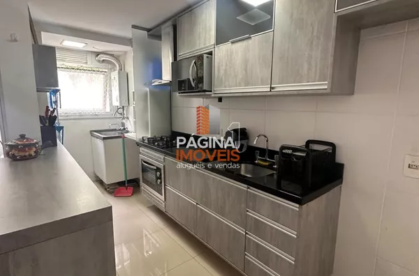 Página 1 Imóveis anuncia para venda excelente apartamento mobiliado de 02 dormitórios, sendo 01 suíte, no Condomínio "Vida Viva Clube", no bairro Marechal Rondon em Canoas/RS - Foto 21