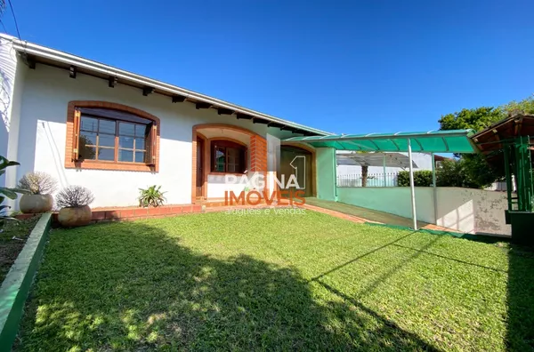 Página 1 Imóveis anuncia para Venda excelente casa térrea, com 03 dormitórios,  no bairro Nossa Senhora das Graças, em Canoas/RS.