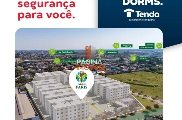 Página 1 Imóveis anuncia o lançamento "Parque Paris" na cidade de Porto Alegre/RS. - Foto 5