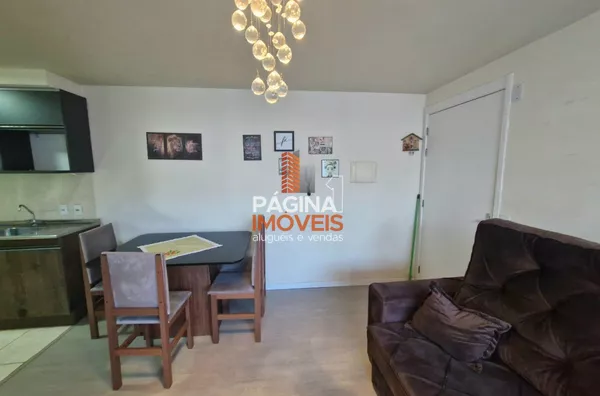 Página 1 Imóveis anuncia apartamento 02 dormitórios semimobiliado para aluguel, no "Residencial Puerto Madero", em Canoas/RS.