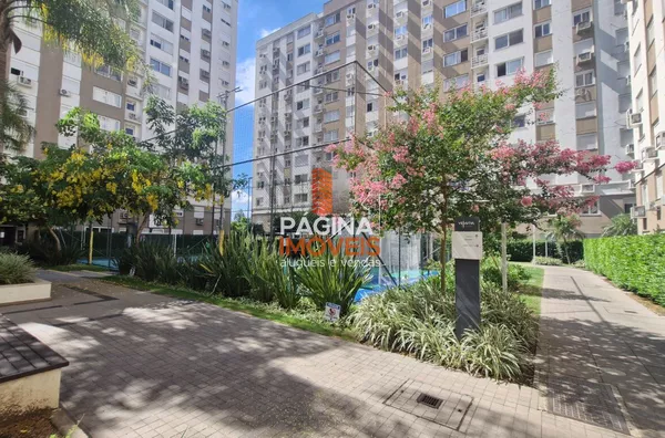 Página 1 Imóveis anuncia apartamento de 02 dormitórios, sendo 01 suíte, no "Condomínio Vida Viva Clube", no Marechal Rondon em Canoas/RS