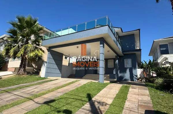 Página 1 Imóveis anuncia excelente Casa para Locação em Condomínio Fechado de Alto Padrão no Alphaville, em Gravataí/RS - Foto 1