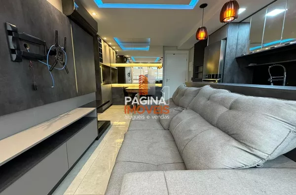 Página 1 Imóveis anuncia o lindíssimo apartamento mobiliado, no " Condomínio Vila de Cremona", bairro Fátima em Canoas/RS. - Foto 4