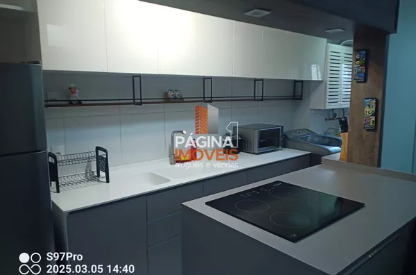 Página 1 Imóveis anuncia excelente apartamento mobiliado para aluguel e venda de 03 dormitórios, sendo 01 suíte, no Condomínio "Vida Viva Clube", no Marechal Rondon em Canoas/RS - Foto 15