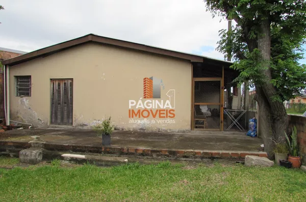 Página 1 Imóveis anuncia Terreno de esquina com casa de 3 dormitórios, para venda no bairro Niterói, Canoas/RS.
