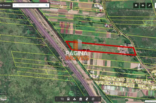 Página 1 Imóveis anuncia ótima opção de terreno à Venda no bairro Mato Grande em Canoas/RS.