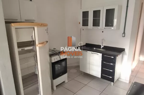 Página 1 Imóveis anuncia para aluguel apartamento mobiliado térreo, no bairro Marechal Rondon em Canoas/RS.