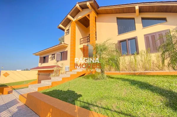 Página 1 Imóveis anuncia "lindo sobrado" com 3 dormitórios sendo 2  suítes, piscina, para Venda no Centro de Nova Santa Rita/RS. - Foto 1