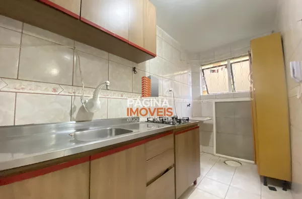 Página 1 Imóveis anuncia para aluguel ótimo apartamento semimobiliado de 02 dormitórios e 1 vaga coberta no condomínio "Village Center Canoas" no Bairro Marechal Rondon em Canoas/RS - Foto 6