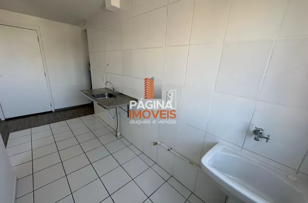 Página 1 Imóveis anuncia para aluguel e venda apartamento de 2 dormitórios no "Condomínio Parque Canoas Allegro", no bairro Mato Grande, em Canoas/RS.