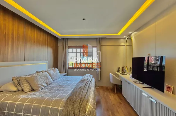 Página 1 Imóveis anuncia excepcional apartamento com 3 suítes e ampla sacada no "Condomínio Residencial São Paulo", bairro Centro em Canoas/RS. - Foto 13