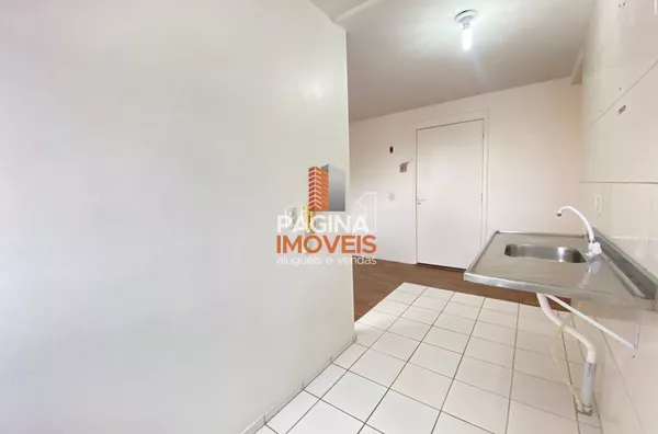Página 1 Imóveis anuncia para aluguel e venda apartamento de 2 dormitórios no "Condomínio Parque Allegro", no bairro Mato Grande, em Canoas/RS.