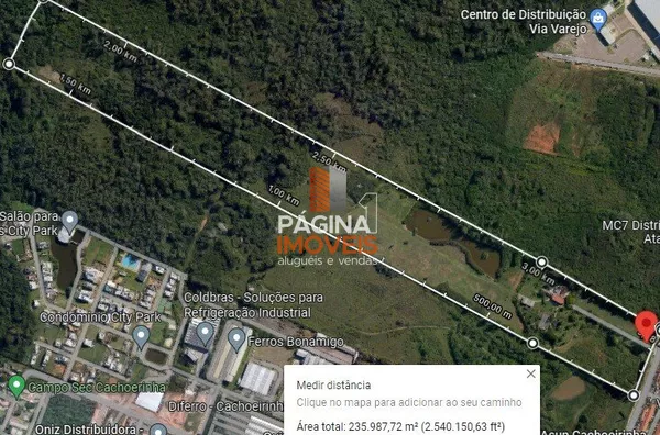 Página 1 Imóveis anuncia ótima opção de venda. "Terreno", com 6 hectares no Bairro Distrito Industrial em Cachoeirinha–RS. - Foto 2