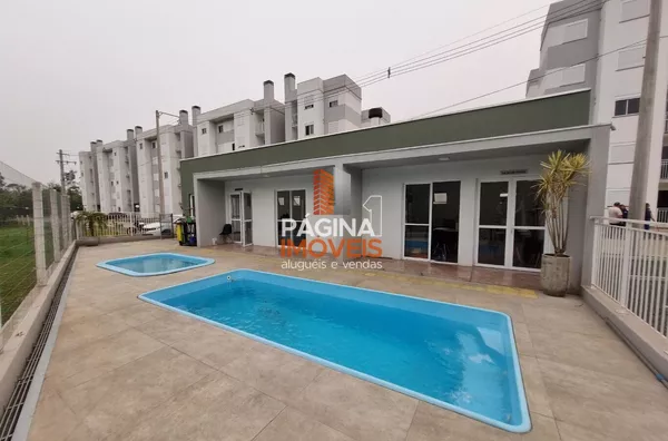 Página 1 Imóveis anuncia apartamento de 02 dormitórios com pátio individual, no condomínio Riservatto para locação no Olaria, Canoas/RS. - Foto 5