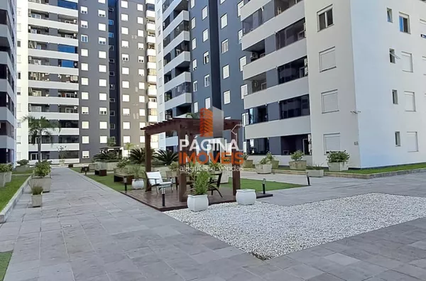 Página 1 Imóveis Anuncia ótimo Apartamento mobiliado com 02 Dormitórios sendo 01 Suíte, para Locação no Condomínio Villaggio Brasil no Centro, Canoas RS.
