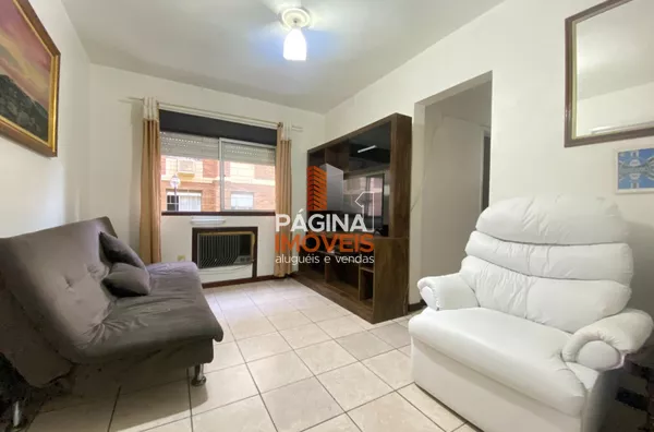 Página 1 Imóveis anuncia para aluguel ótimo apartamento semimobiliado de 02 dormitórios e 1 vaga coberta no condomínio "Village Center Canoas" no Bairro Marechal Rondon em Canoas/RS - Foto 5