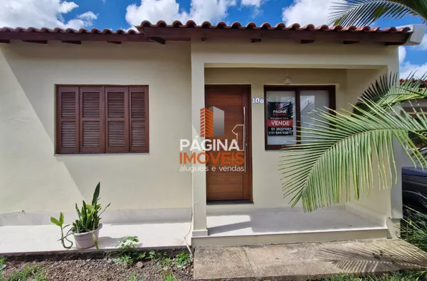 Página 1 Imóveis anuncia para venda, encantadora casa de 02 dormitórios, no Condomínio Neópolis em Gravataí/RS.