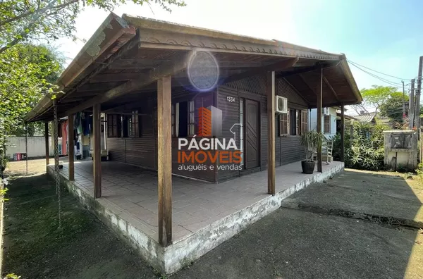 Página 1 Imóveis anuncia para venda casa térrea, com 02 dormitórios, no bairro Estancia Velha, em Canoas/RS. - Foto 1