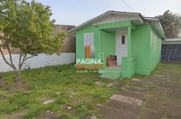 Pagina 1 Imóveis anuncia para aluguel, "casa com 2 dormitórios" no bairro Harmonia em Canoas/RS.