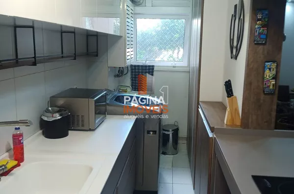 Página 1 Imóveis anuncia excelente apartamento mobiliado para aluguel e venda de 03 dormitórios, sendo 01 suíte, no Condomínio "Vida Viva Clube", no Marechal Rondon em Canoas/RS - Foto 17