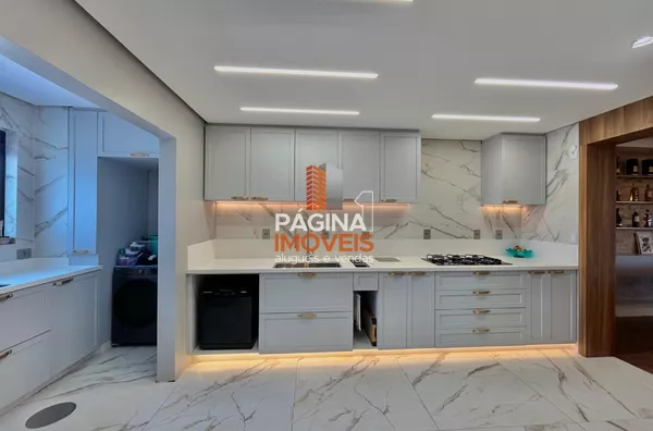 Página 1 Imóveis anuncia excepcional apartamento com 3 suítes e ampla sacada no "Condomínio Residencial São Paulo", bairro Centro em Canoas/RS. - Foto 6