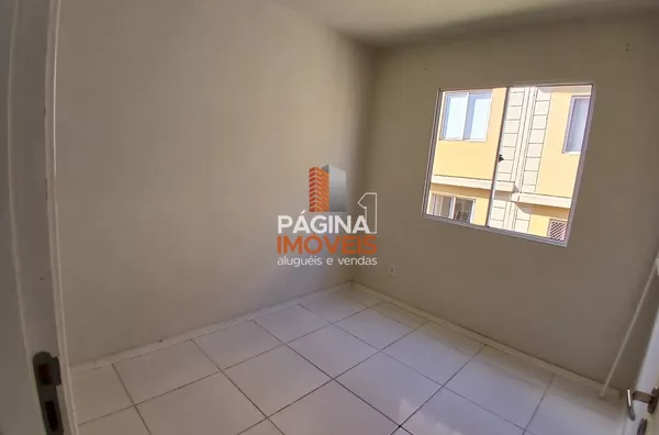 Página 1 Imóveis anuncia apartamento para aluguel de 02 dormitórios no "Condomínio Viver Canoas", no bairro Igara em Canoas/RS.