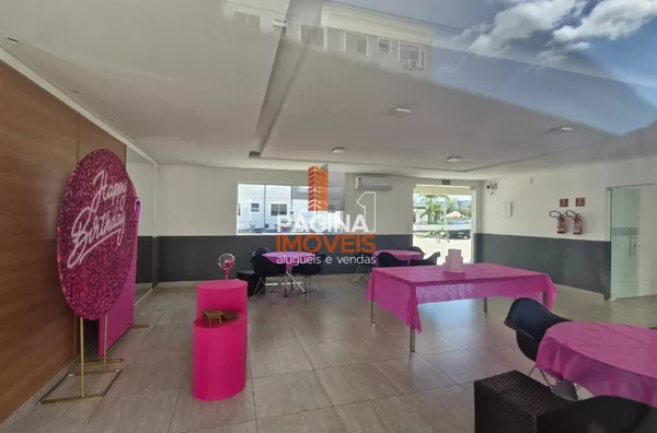 Página 1 Imóveis anuncia apartamento para aluguel de 2 dormitórios no condomínio "Porto Lisboa",  no bairro Mato Grande, em Canoas/RS - Foto 9