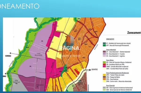 Página 1 Imóveis anuncia ótima opção de venda. "Terreno", com 6 hectares no Bairro Distrito Industrial em Cachoeirinha–RS. - Foto 4
