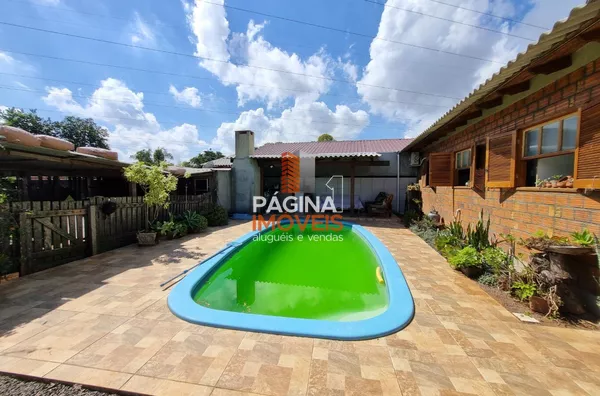 Página 1 Imóveis anuncia casa térrea com 01 dormitórios no bairro Mato Grande em Canoas. - Foto 1