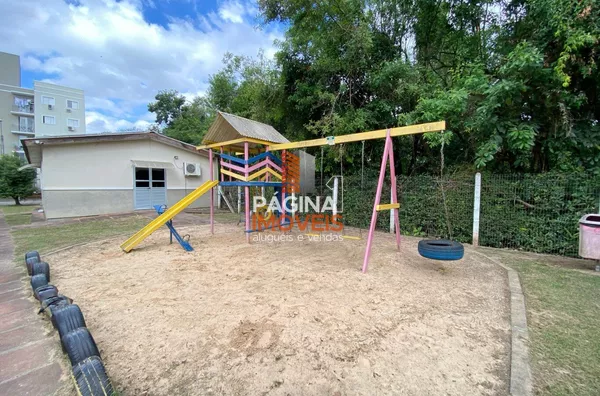 Página 1 Imóveis anuncia para venda "apartamento de 2 dormitórios" semi mobiliado no "Condomínio Residencial Punta Arenas", bairro Estancia Velha, em Canoas–RS.
