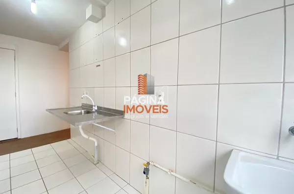 Página 1 Imóveis anuncia para aluguel e venda apartamento de 2 dormitórios no "Condomínio Parque Allegro", no bairro Mato Grande, em Canoas/RS.