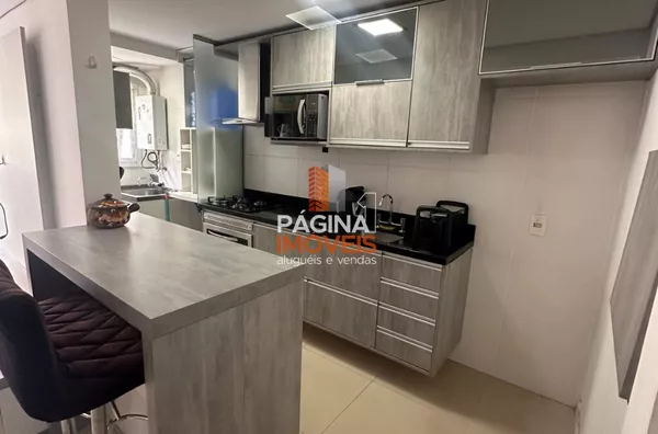 Página 1 Imóveis anuncia para venda excelente apartamento mobiliado de 02 dormitórios, sendo 01 suíte, no Condomínio "Vida Viva Clube", no bairro Marechal Rondon em Canoas/RS - Foto 17