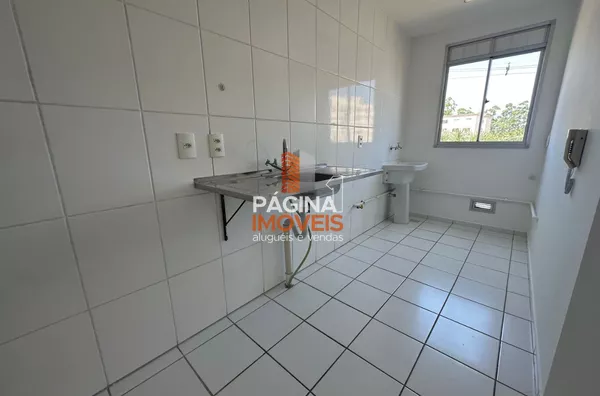 Página 1 Imóveis anuncia para aluguel e venda apartamento de 2 dormitórios no "Condomínio Parque Canoas Allegro", no bairro Mato Grande, em Canoas/RS.