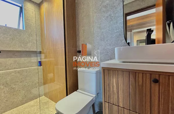 Página 1 Imóveis anuncia excepcional apartamento com 3 suítes e ampla sacada no "Condomínio Residencial São Paulo", bairro Centro em Canoas/RS. - Foto 9