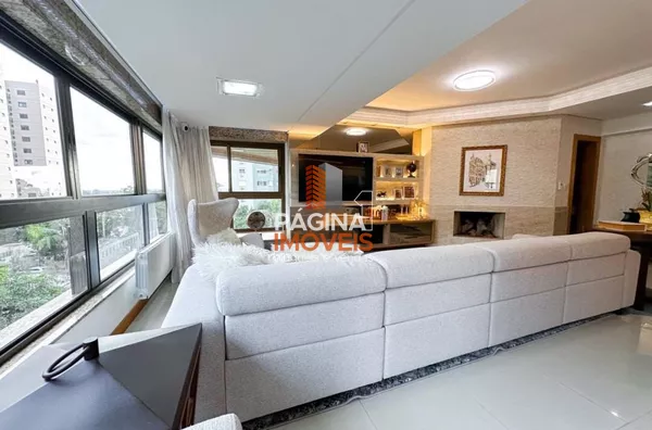 Página 1 Imóveis anuncia apartamento mobiliado com 4 dormitórios no "Condomínio Solar da Figueira", Centro de Canoas/RS. - Foto 1