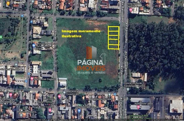 Página 1 Imóveis anuncia ótima opção de terreno no Bairro Brigadeira em Canoas/RS. - Foto 1