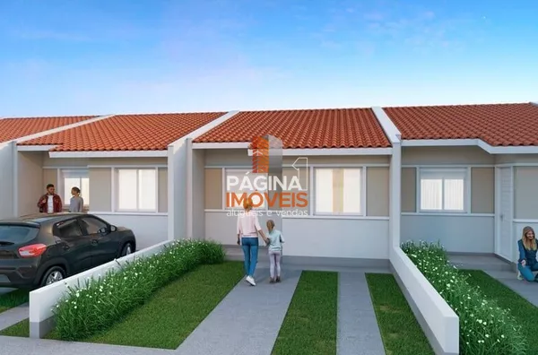 Página 1 Imóveis anuncia opção de casas em condomínio fechado de 1 e 2  dormitórios no "Condomínio Residencial Camélias", bairro Sitio Ipiranga em Cachoeirinha/RS. - Foto 1