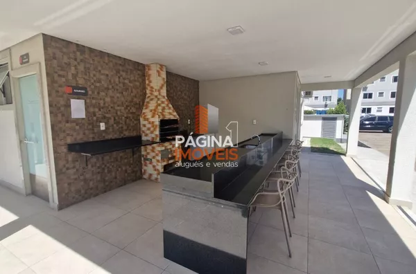 Página 1 Imóveis anuncia apartamento para aluguel de 2 dormitórios no condomínio "Porto Lisboa",  no bairro Mato Grande, em Canoas/RS - Foto 4