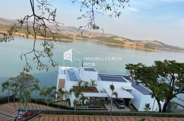Casa Marina com elevador, heliponto e vista para o Lago de Furnas, com 8 suítes à venda, 1200 m² por R$ 20.000.000 - Escarpas do Lago - Capitólio/MG