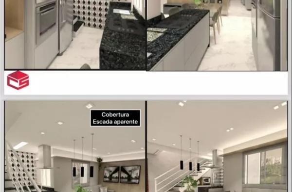 Apartamento cobertura para venda, 3 quarto(s),  Jardim Bela Vista, Santo Andre - Foto 4