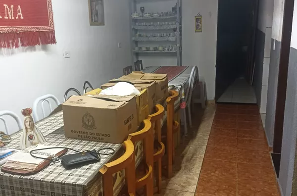 SOBRADO NORMAL para venda Jardim Santo André SANTO ANDRE - Foto 3
