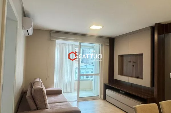 APARTAMENTO SEMIMOBILIADO PARA VENDA NO EDIFICIO RESIDENCIAL IGNES TOMAZI PIACENTINI - CENTRO