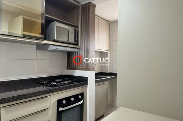 APARTAMENTO SEMIMOBILIADO PARA VENDA NO EDIFICIO RESIDENCIAL IGNES TOMAZI PIACENTINI - CENTRO