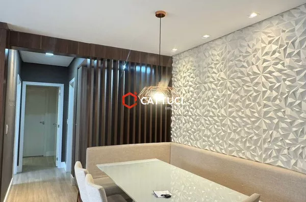 APARTAMENTO SEMIMOBILIADO PARA VENDA NO EDIFICIO RESIDENCIAL IGNES TOMAZI PIACENTINI - CENTRO