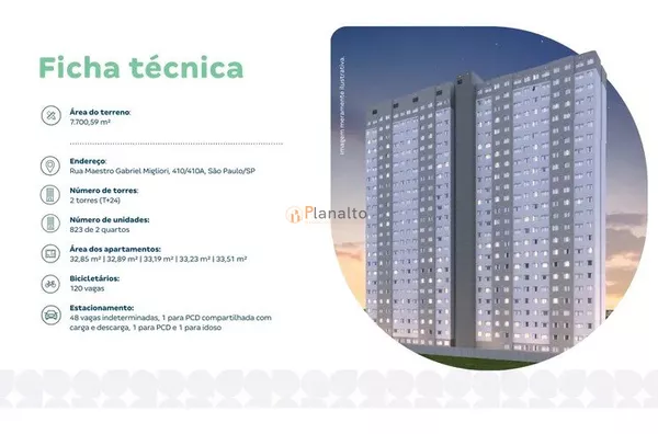 Apartamento para venda, 2 quarto(s),  Jardim Pereira Leite, São Paulo