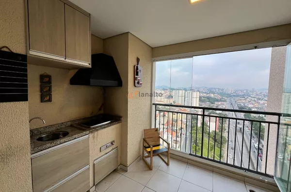 Apartamento para venda com 3 dormitórios, 1 suíte, 2 banheiros e 2 vagas em Vila América, Santo André